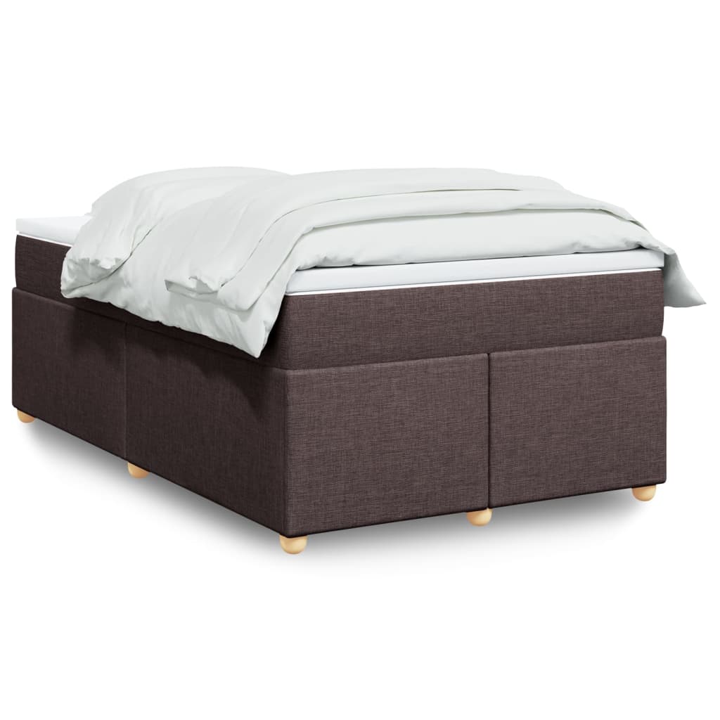 Boxspringbett mit Matratze Hellgrau 80x200 cm Stoff