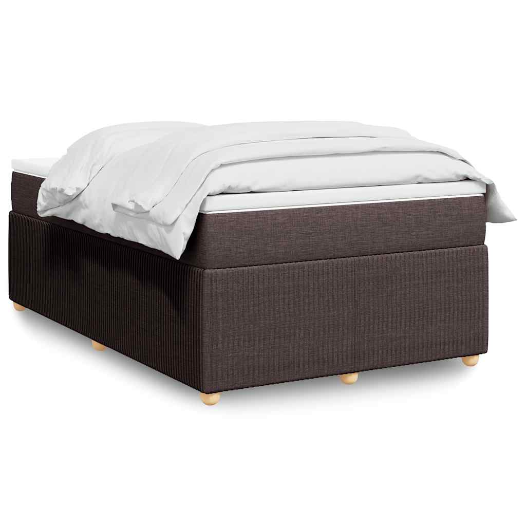 Boxspringbett mit Matratze Hellgrau 80x200 cm Stoff