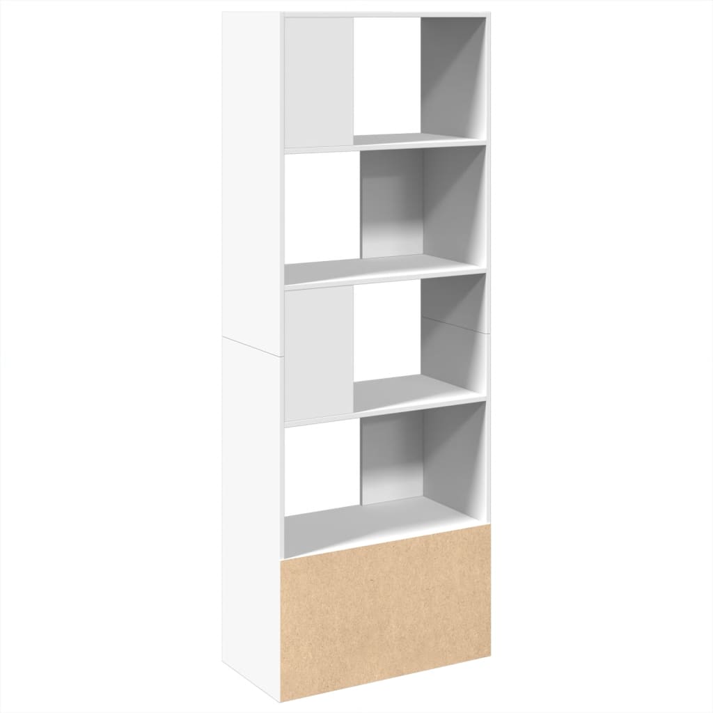 vidaXL Bücherregal Weiß 70x36x189 cm Holzwerkstoff