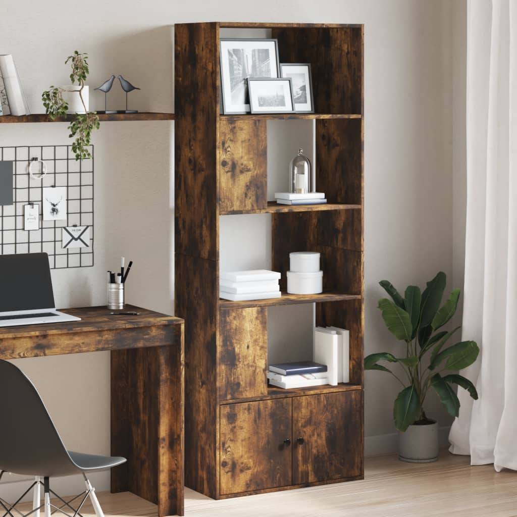 vidaXL Bücherregal Weiß 70x36x189 cm Holzwerkstoff