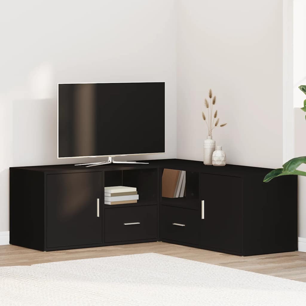 vidaXL Eckregal Weiß 200x40x45 cm Holzwerkstoff