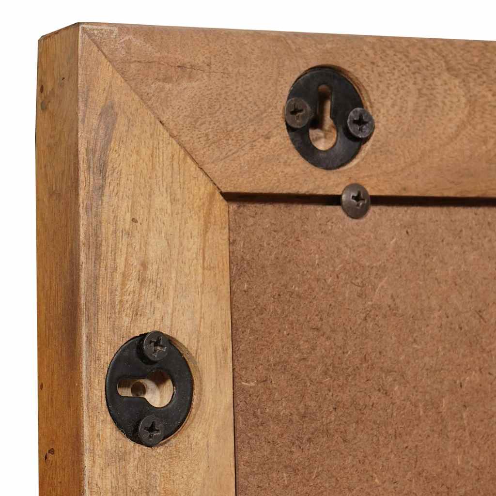 vidaXL Badezimmermöbel-Set mit Regal mit Tür 2 pcs Braun Holzwerkstoff