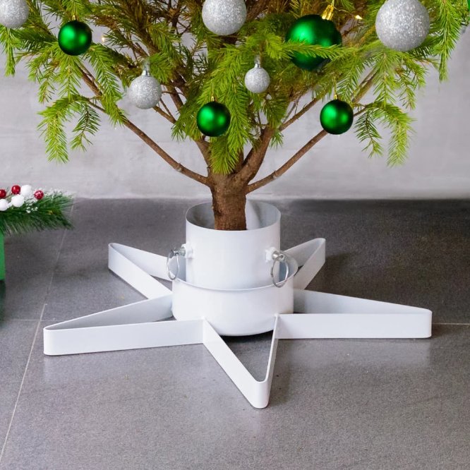 Christbaumständer Schwarz 47x47x13,5 cm