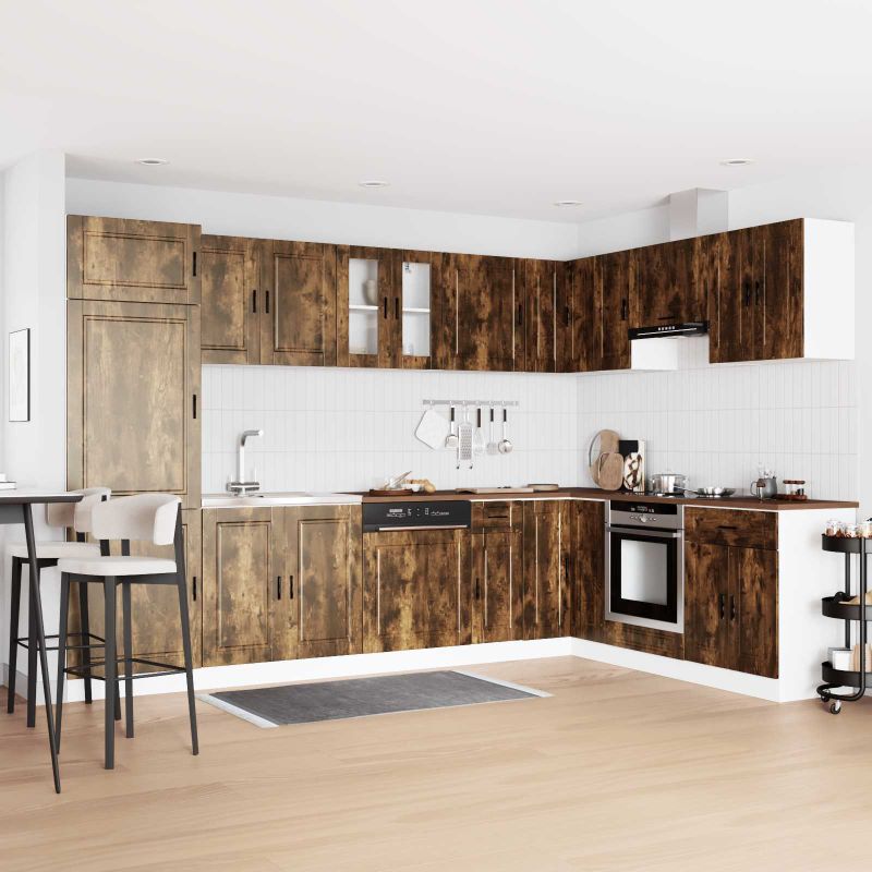 vidaXL Waschbecken-Unterschrank mit Tür Porto Weiß 80 x 46 x 81.5 cm