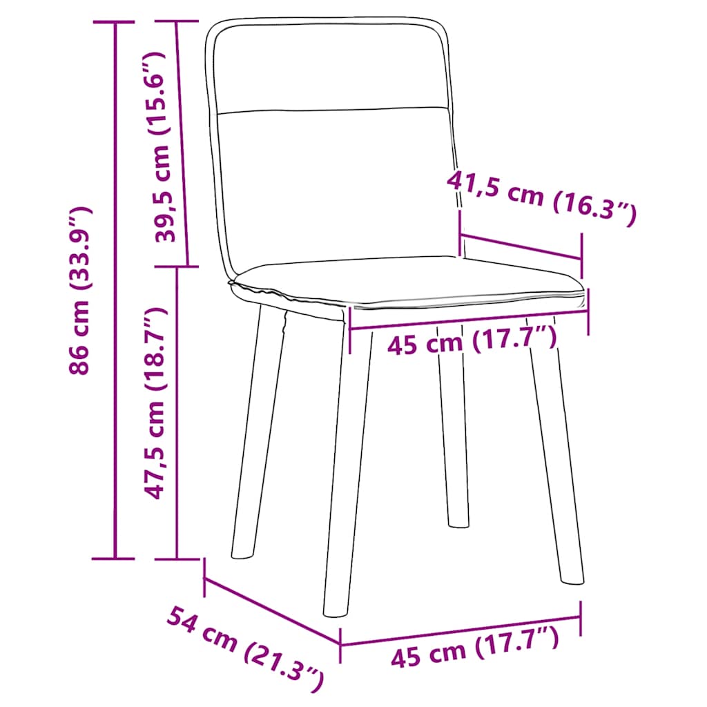 vidaXL Esszimmerstühle 4 Stk. Hellgrau Stoff