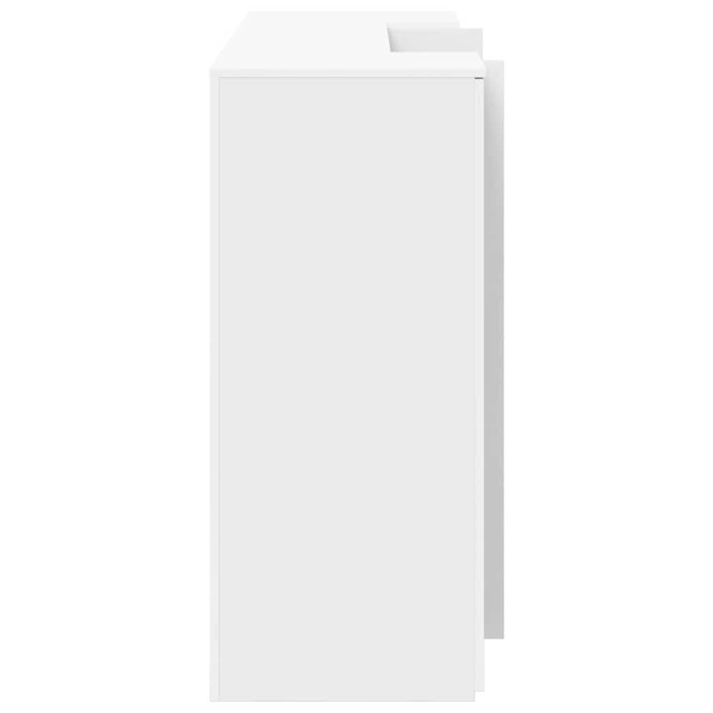 vidaXL Empfangstresen Weiß 180 x 50 x 103,5 cm Holzwerkstoff