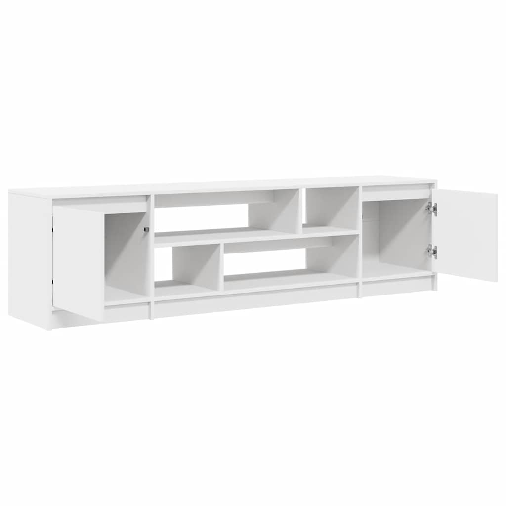 vidaXL TV-Schrank Weiß 188,5x41x50 cm Holzwerkstoff