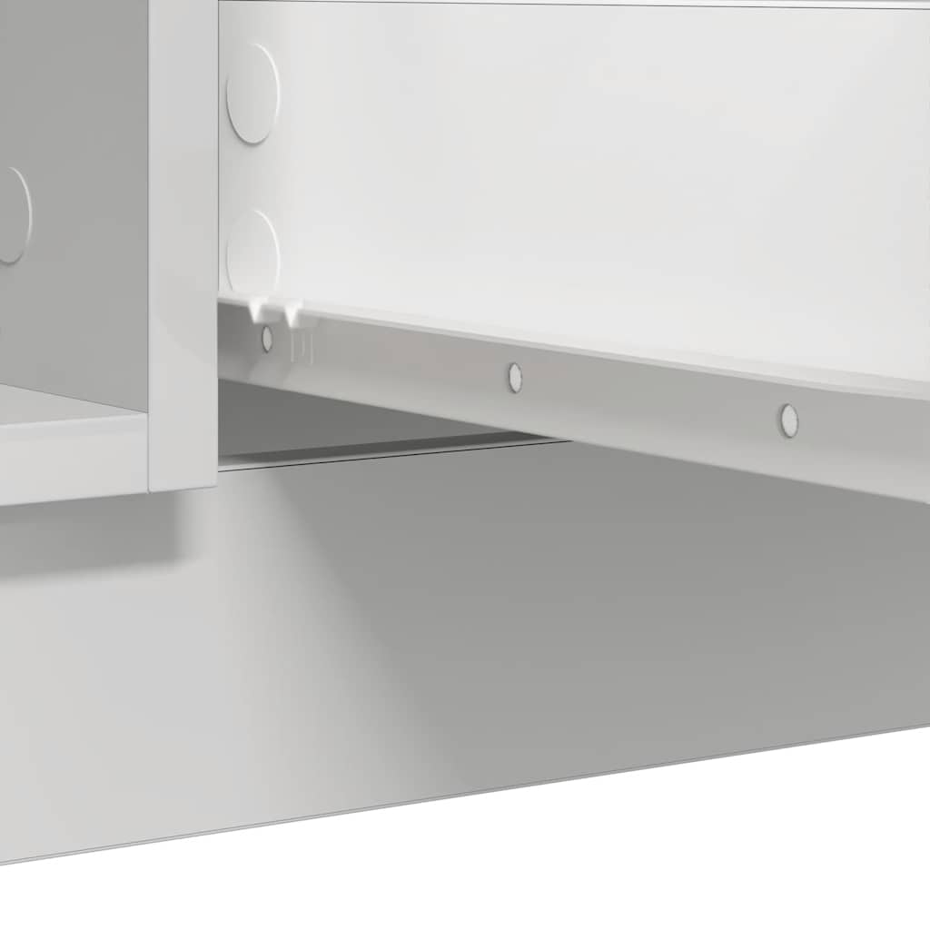 vidaXL Sideboard mit Schubladen Weiß 100,5x35x98,5 cm Holzwerkstoff