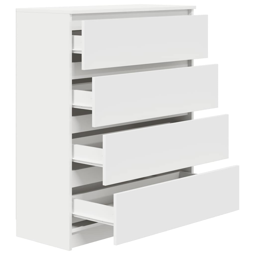 vidaXL Sideboard Weiß 80x35x99 cm Holzwerkstoff