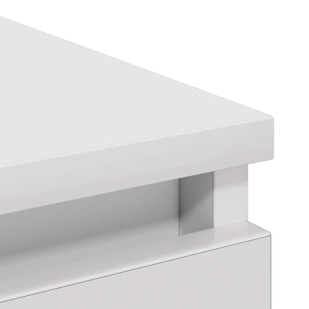 vidaXL Sideboard Weiß 80x35x99 cm Holzwerkstoff