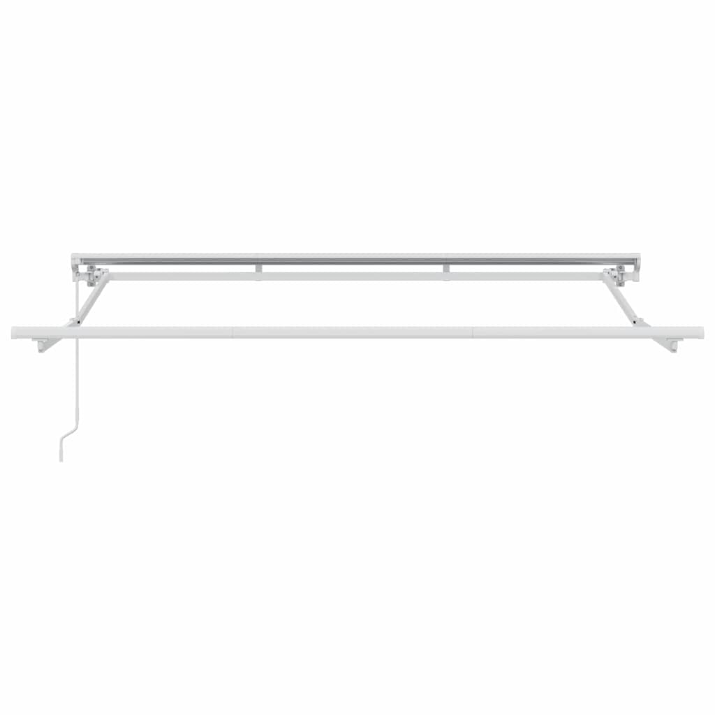 vidaXL Einziehbare Markise Anthrazit und Weiß 250 x 200 cm