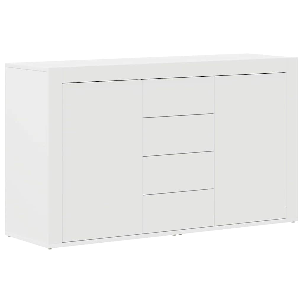 vidaXL Sideboard mit Schubladen Weiß 120 x 36 x 69 cm Holzwerkstoff