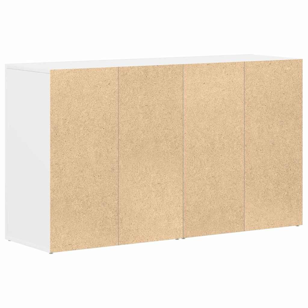 vidaXL Sideboard mit Schubladen Weiß 120 x 36 x 69 cm Holzwerkstoff