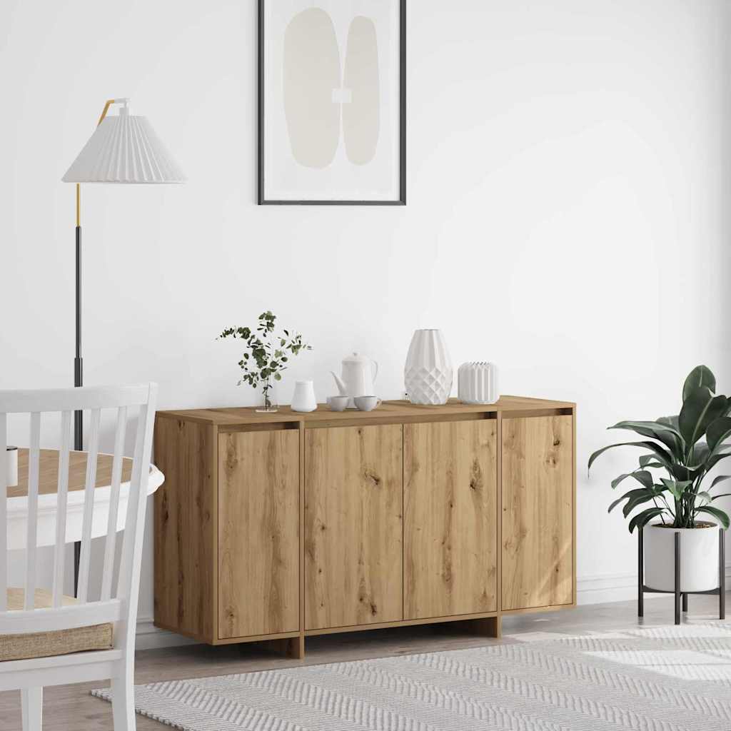 vidaXL Sideboard Weiß 135 x 41 x 75 cm Holzwerkstoff