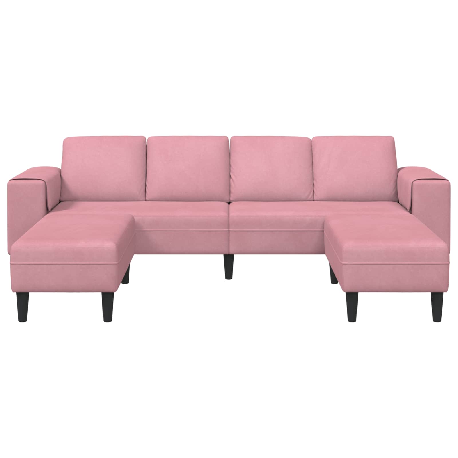 vidaXL Wohnzimmer Couch Blau 250 x 77 x 76 cm