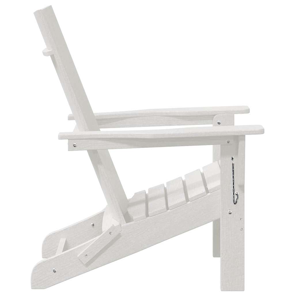 Gartenstuhl 2 pcs Weiß 80,5 x 74,5 x 92 cm Polyethylen