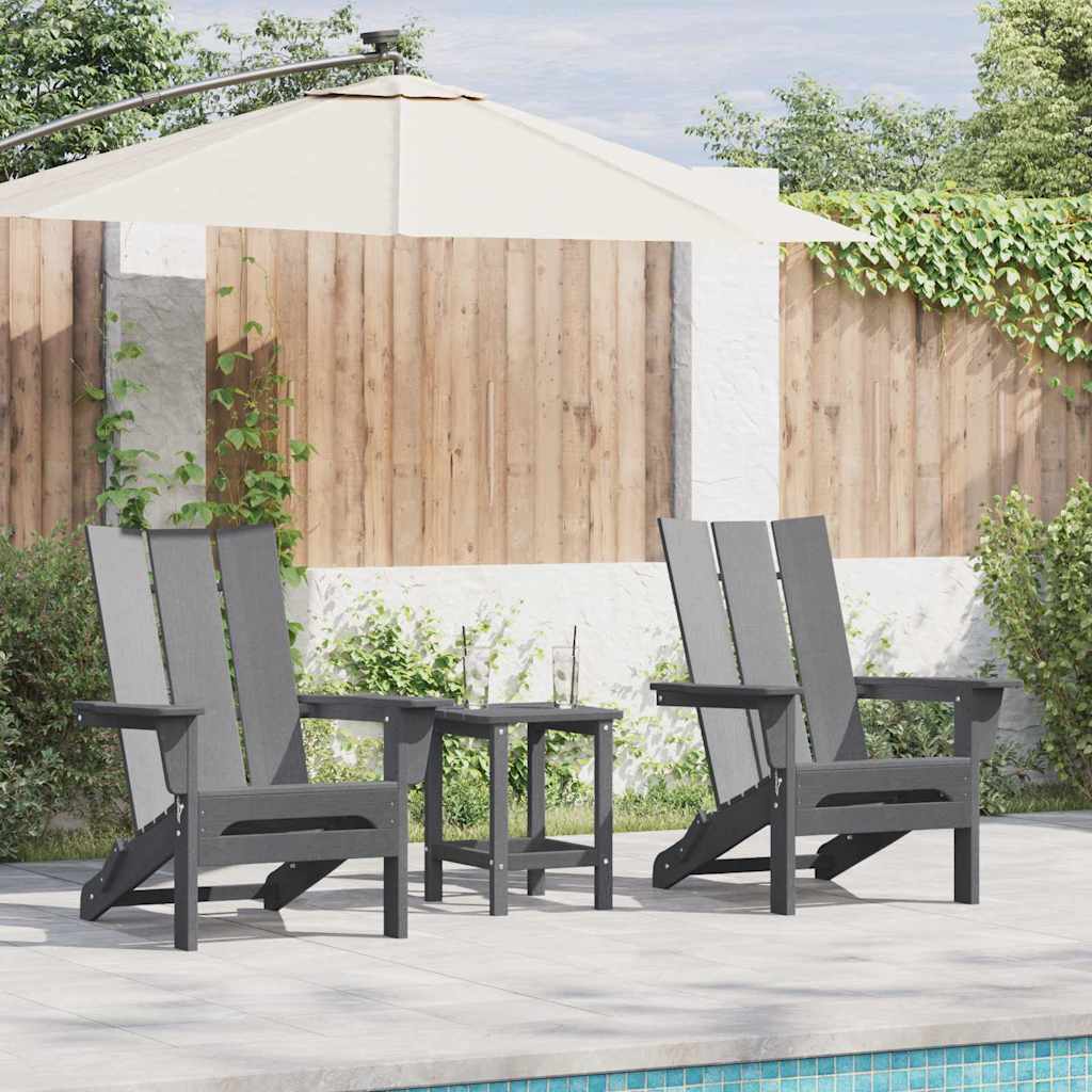 Gartenstuhl 2 pcs Weiß 80,5 x 74,5 x 92 cm Polyethylen