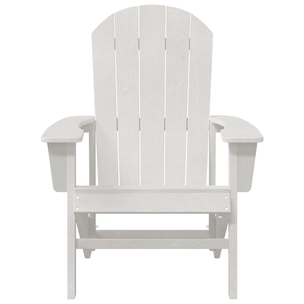 Gartenstuhl 2 pcs Weiß 82 x 74 x 92 cm Polyethylen