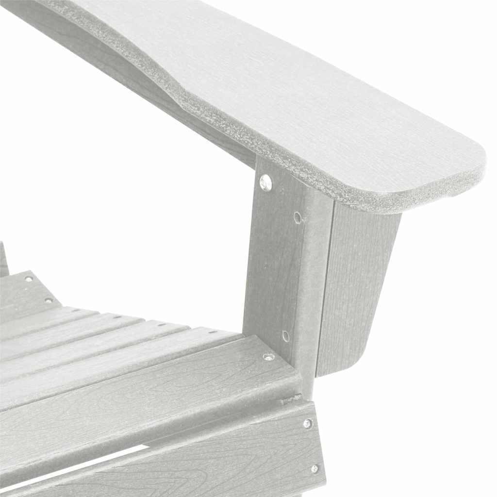 Gartenstuhl 2 pcs Weiß 82 x 74 x 92 cm Polyethylen