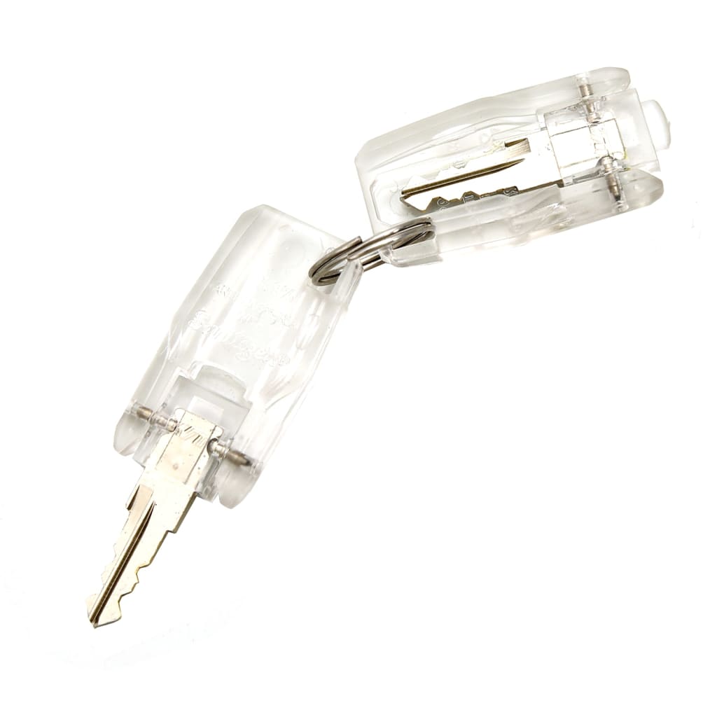 vidaXL Aktenschrank mit Rollen Weiß 39x45x67 cm Stahl