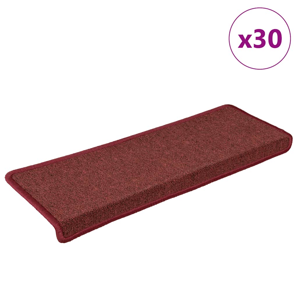 vidaXL Stufenmatten 15 Stk. 65x21x4 cm Anthrazit Rechteckiger Rand