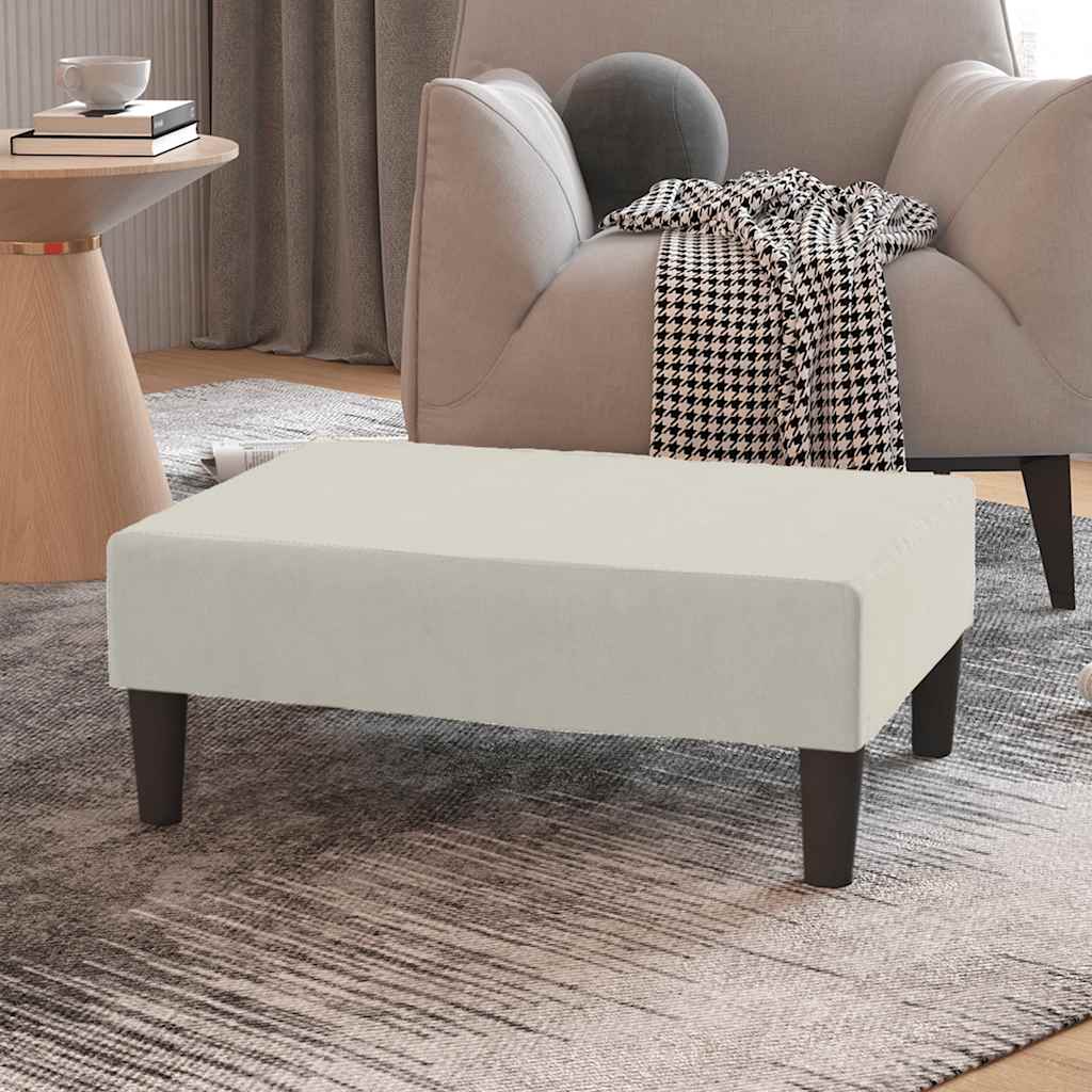 vidaXL Fußhocker Rosa 78x56x32 cm Samt