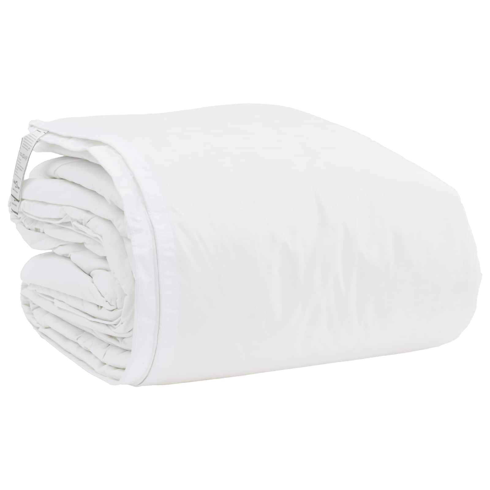 vidaXL Bettdecken Set mit Kissen 3 pcs Weiß Mikrofaser und Baumwolle