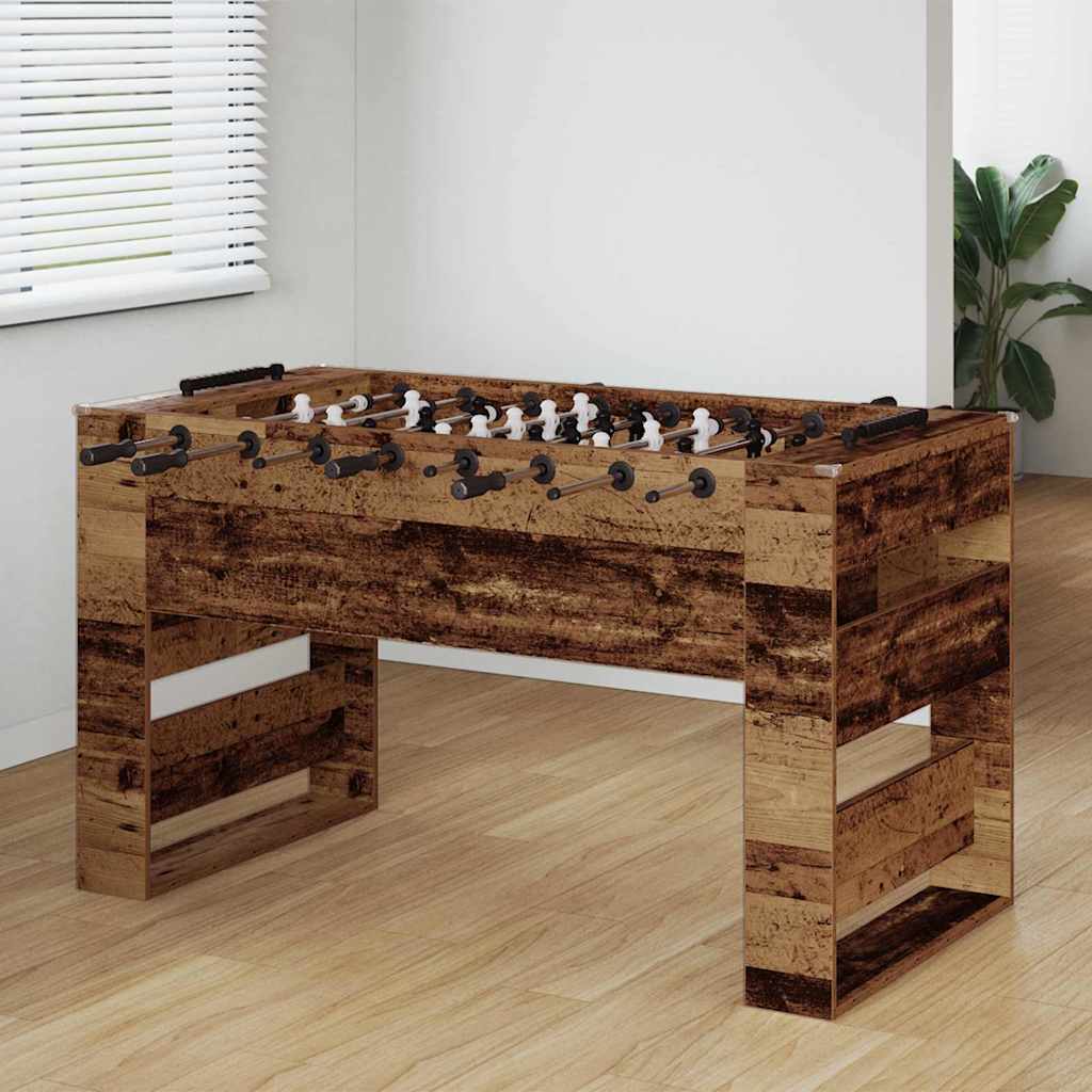 vidaXL Fußballtisch 2 pcs Weiß 146,5 x 74 x 85 cm Holzwerkstoff