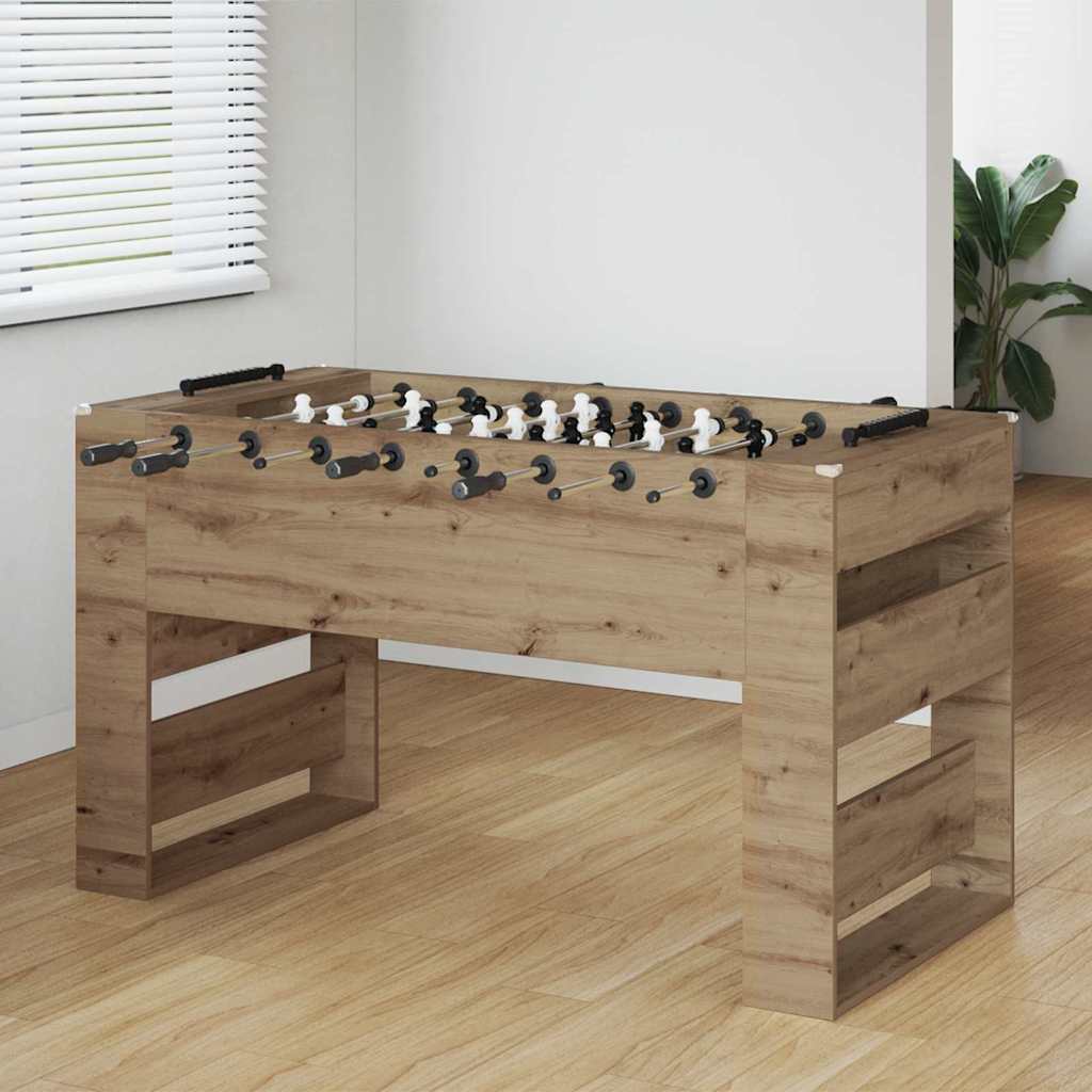 vidaXL Fußballtisch 2 pcs Weiß 146,5 x 74 x 85 cm Holzwerkstoff