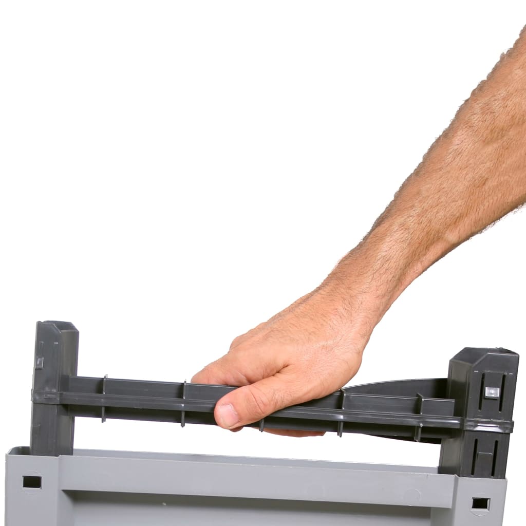 vidaXL Kunststoffschrank 68x39x92 cm