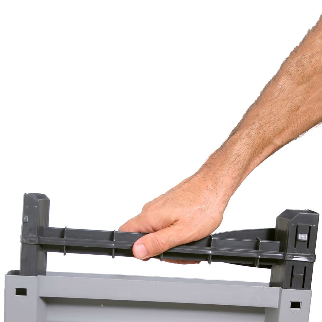 vidaXL Kunststoffschrank 65x45x97 cm