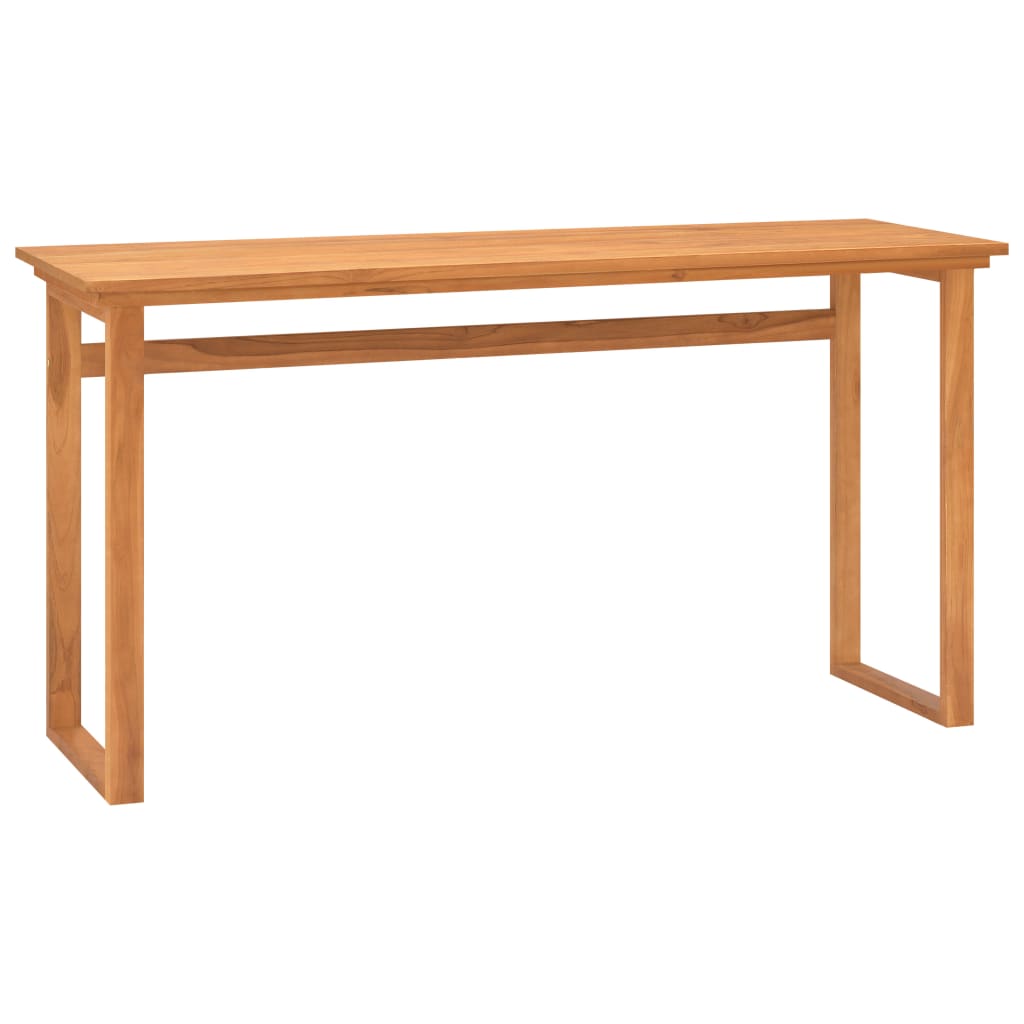 vidaXL Schreibtisch 100x45x75 cm Massivholz Teak