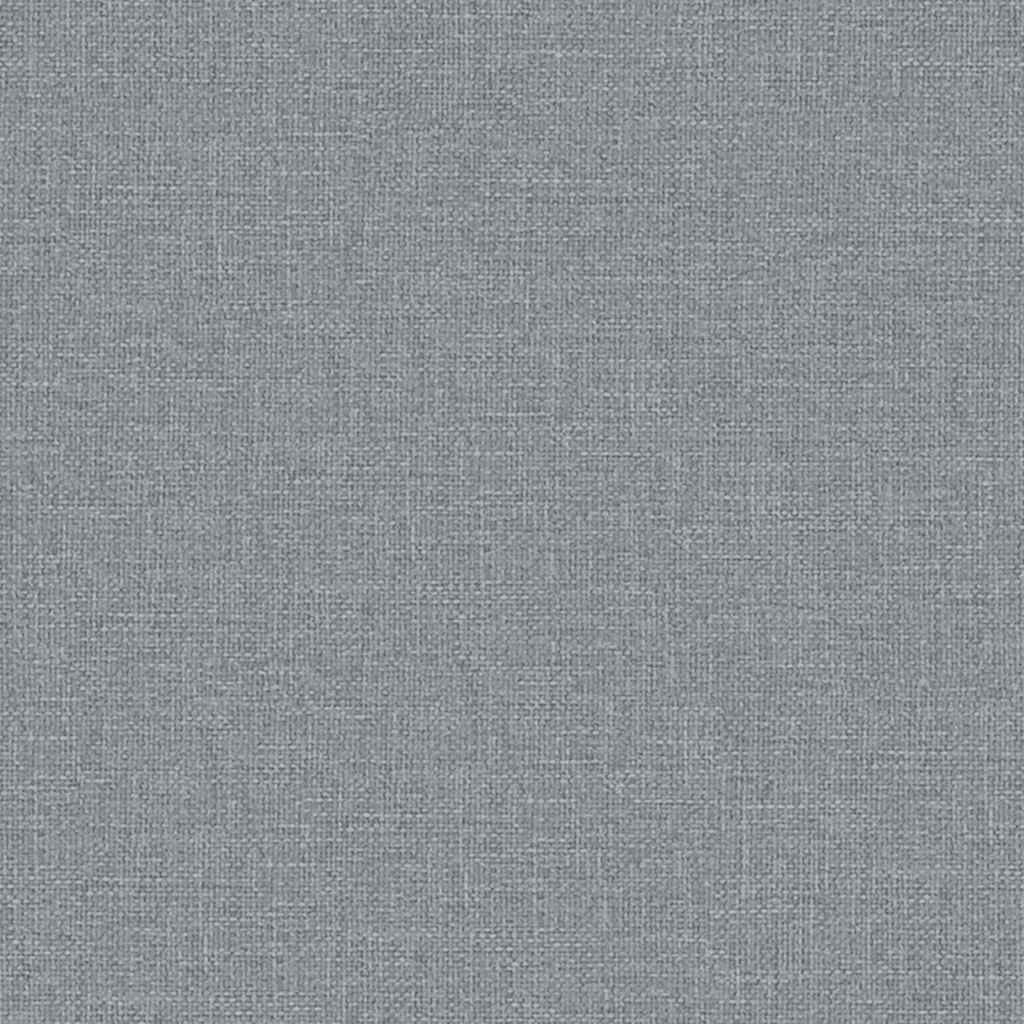 vidaXL Massagesessel Hellgrau Stoff