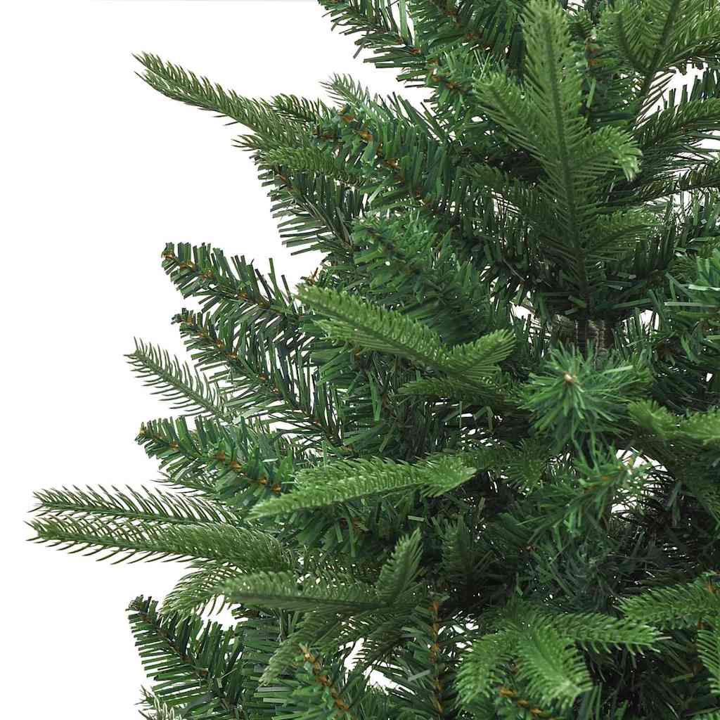 vidaXL Künstlicher vorbeleuchteter Weihnachtsbaum mit Kugelset 120 cm