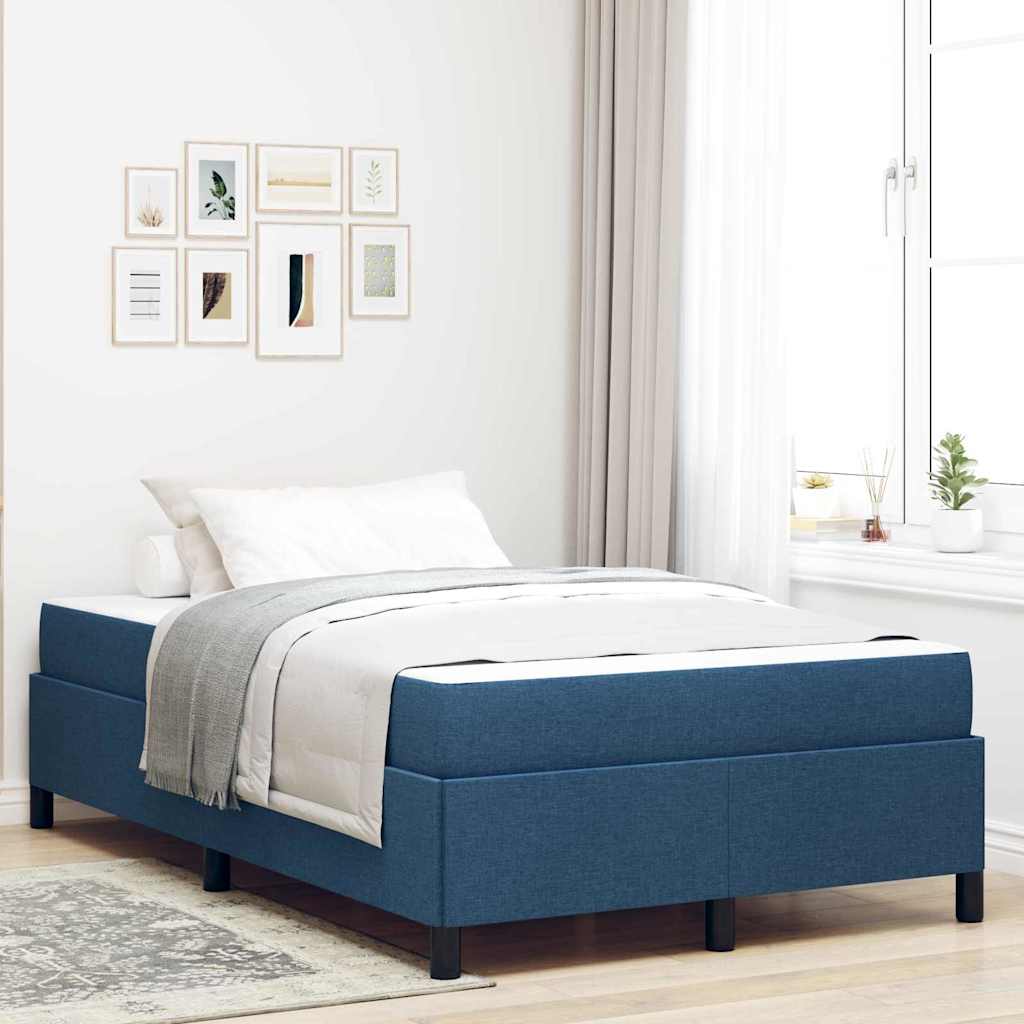 vidaXL Boxspringbett Hellgrau 80 x 200 cm Stoff