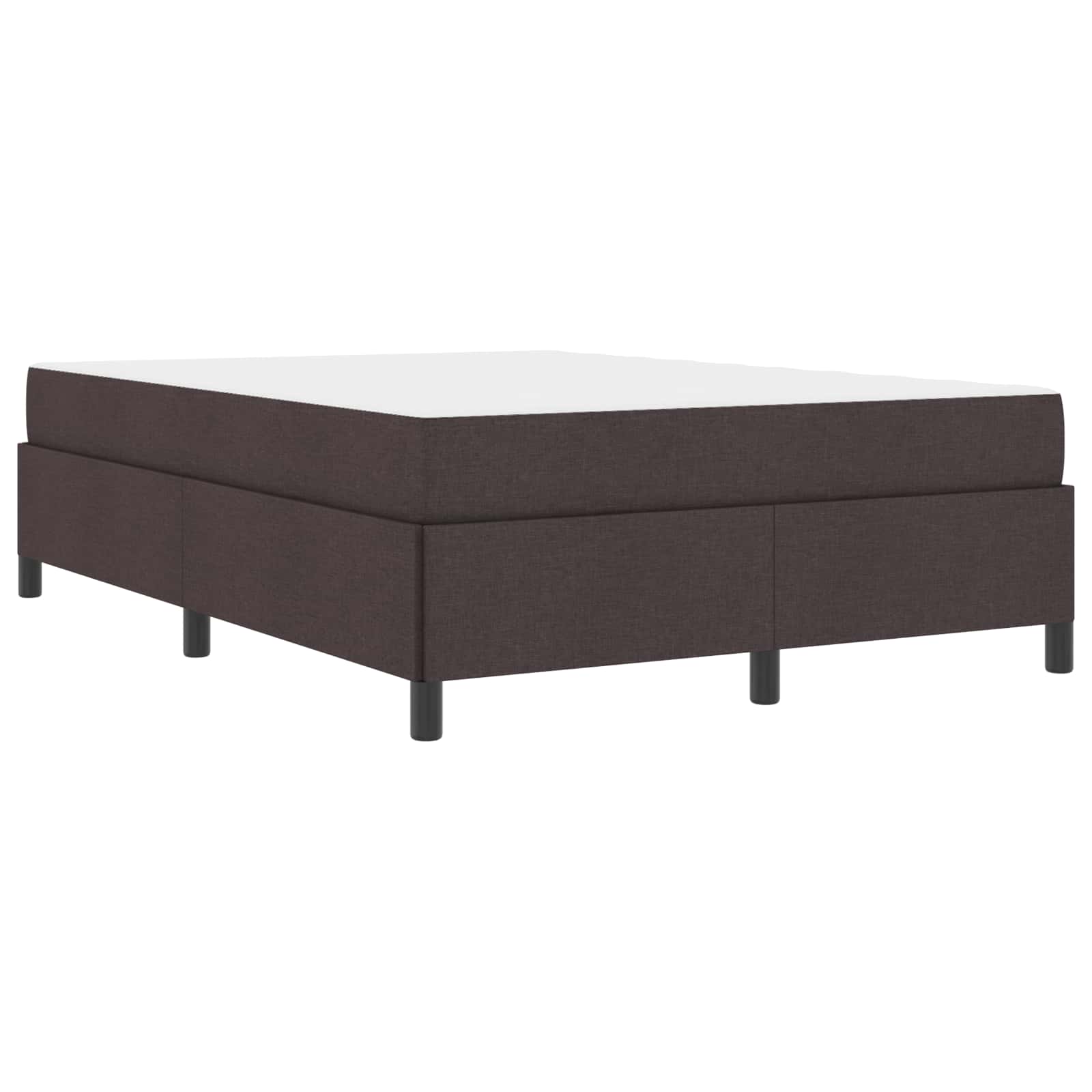 vidaXL Boxspringbett Hellgrau 80 x 200 cm Stoff