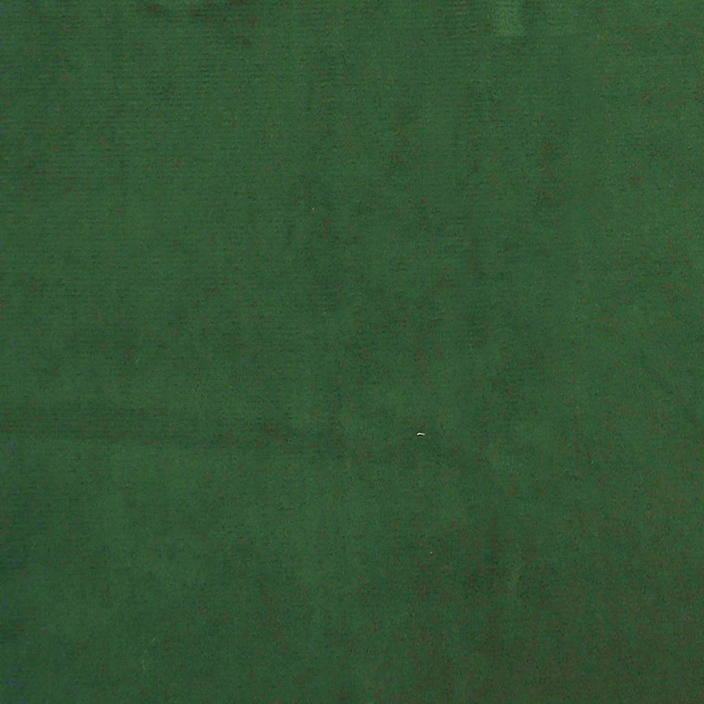 vidaXL Runder Hocker Grün Samt