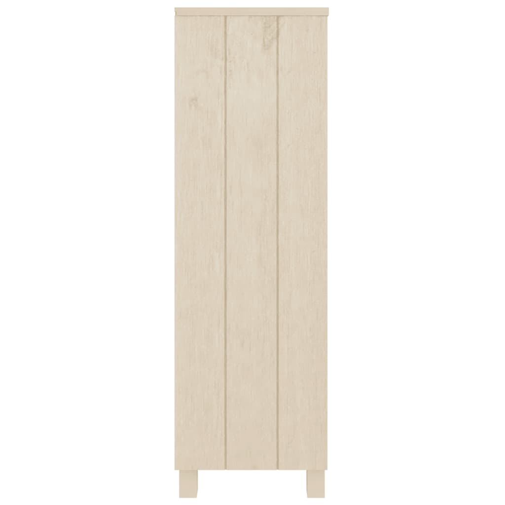 vidaXL Bücherschrank HAMAR Honigbraun 85x35x112 cm Massivholz Kiefer
