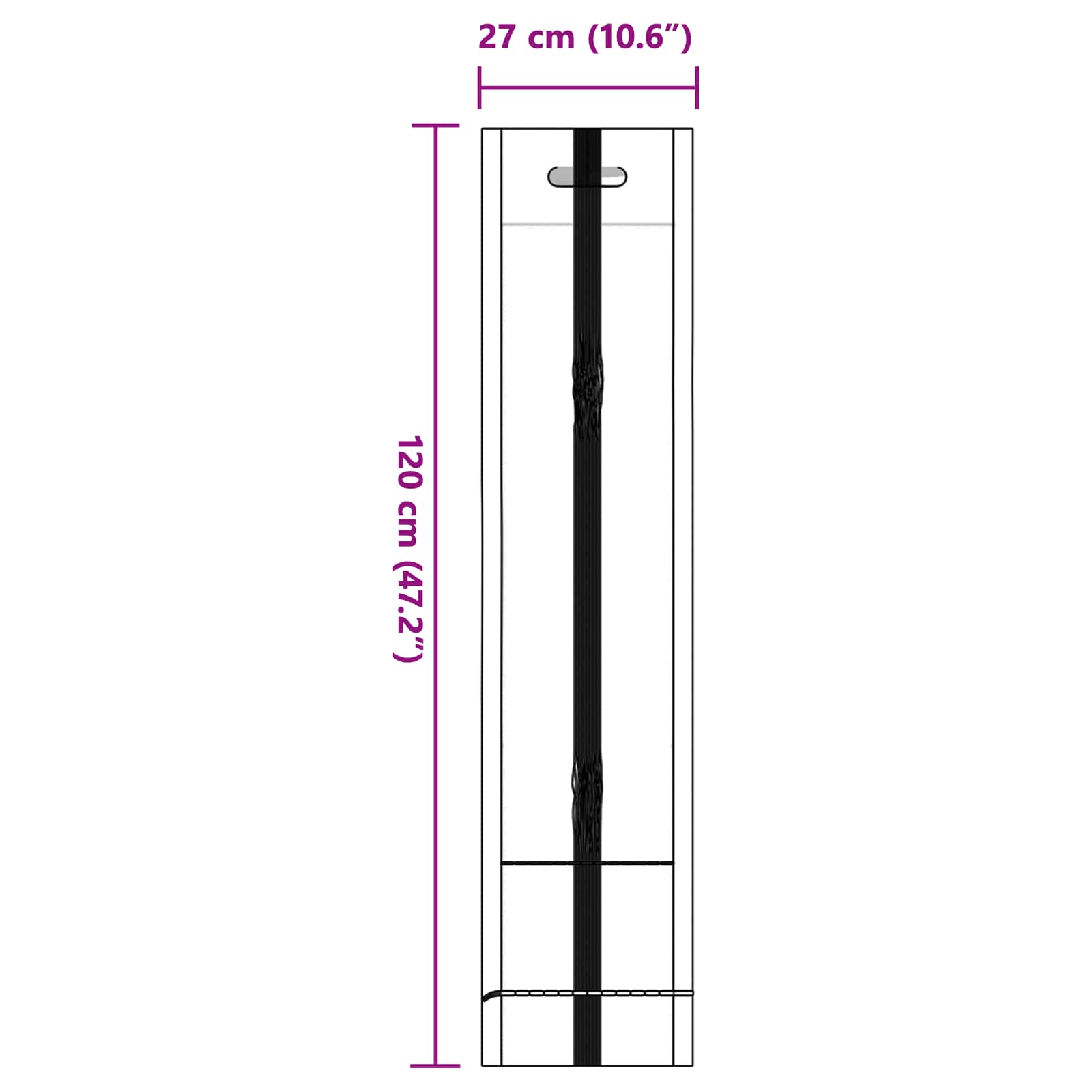 vidaXL Sandsäcke 10 pcs Dunkelgrün 120 x 27 cm HDPE
