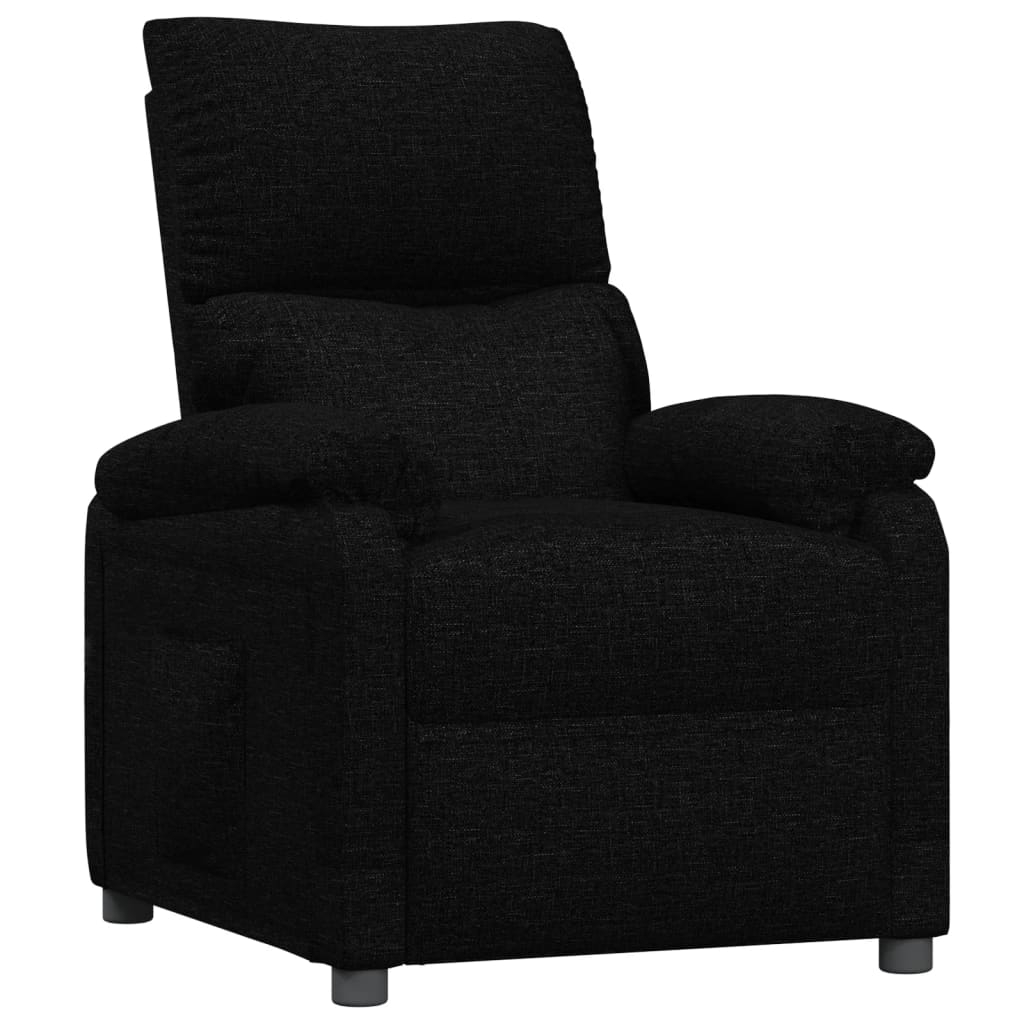 vidaXL Relaxsessel Schwarz Stoff