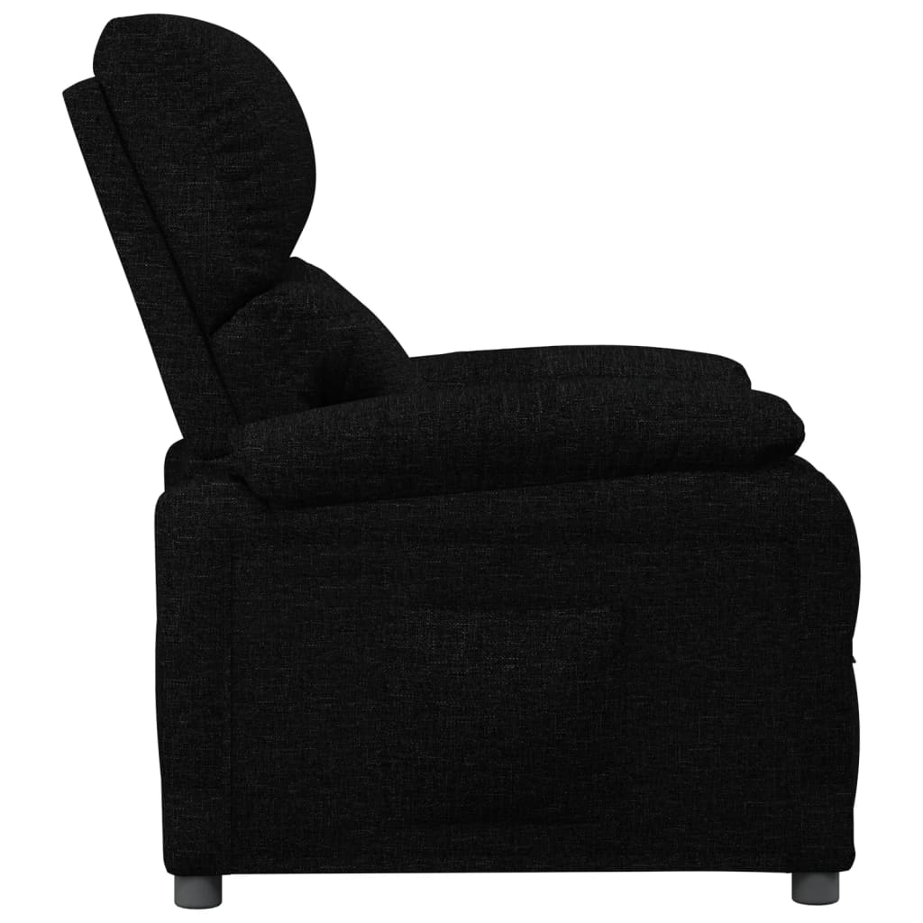 vidaXL Relaxsessel Schwarz Stoff
