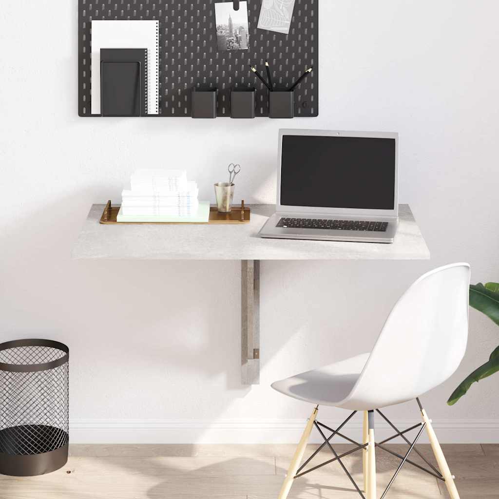 vidaXL Wandklapptisch Eiche 100x60 cm