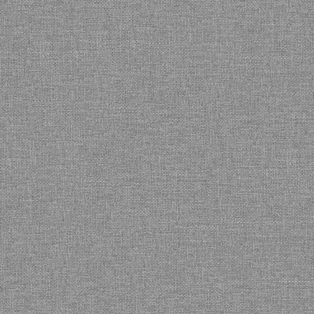 vidaXL Relaxsessel Hellgrau Stoff