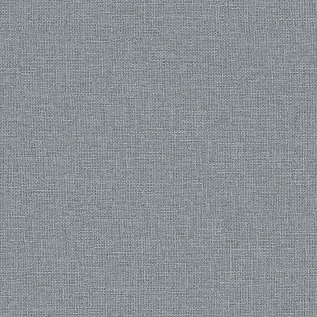 vidaXL Relaxsessel Hellgrau Stoff