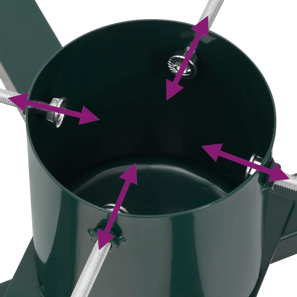 vidaXL Weihnachtsbaum-Ständer 60x60x16 cm