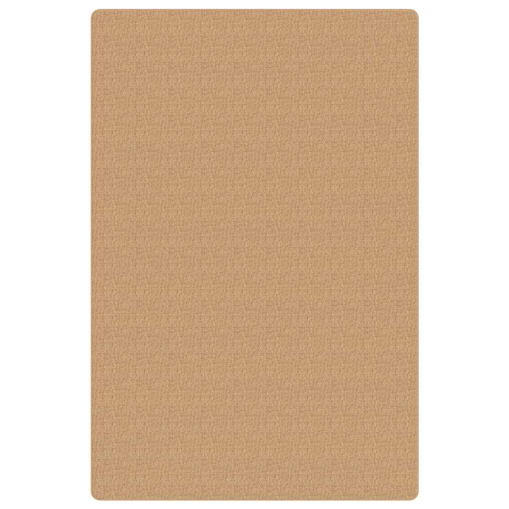 vidaXL Teppich Jute mit Latexrücken 80x160 cm Natur