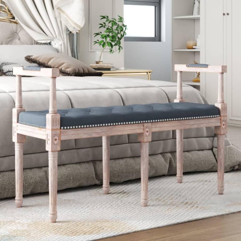 vidaXL Sitzbank 110x40x70 cm Leinen