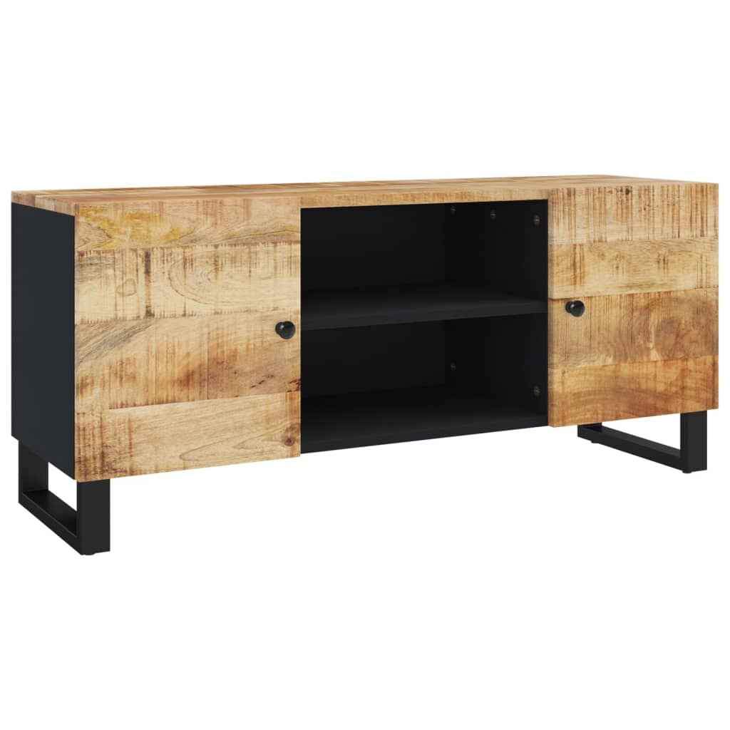 vidaXL TV-Schrank 105x33x46 cm Massivholz Mango