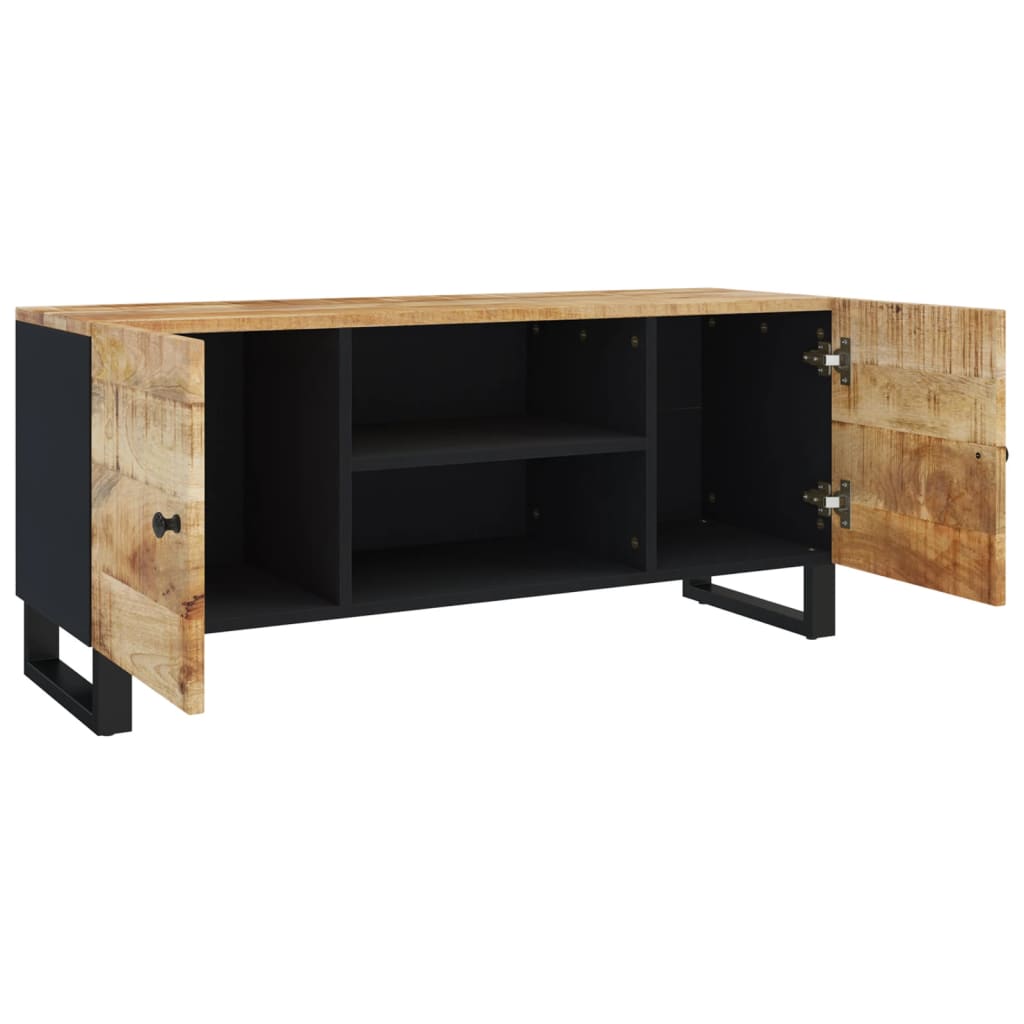 vidaXL TV-Schrank 105x33x46 cm Massivholz Mango