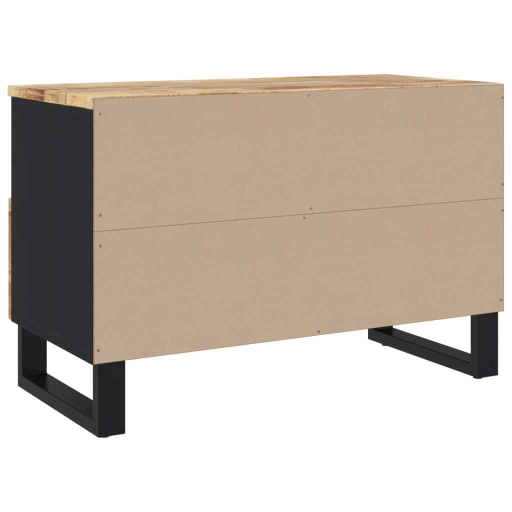 vidaXL TV-Schrank 70x33x46 cm Massivholz Mango